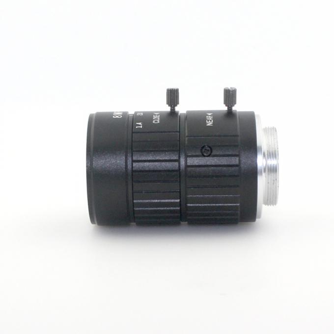 Manuel F1.4 de 8MP 4K 50mm SON bâti de la lentille C de télévision en circuit fermé de surveillance de circulation routière pour la caméra de corps de boîte de 5MP 6MP 8 Megapixel HD