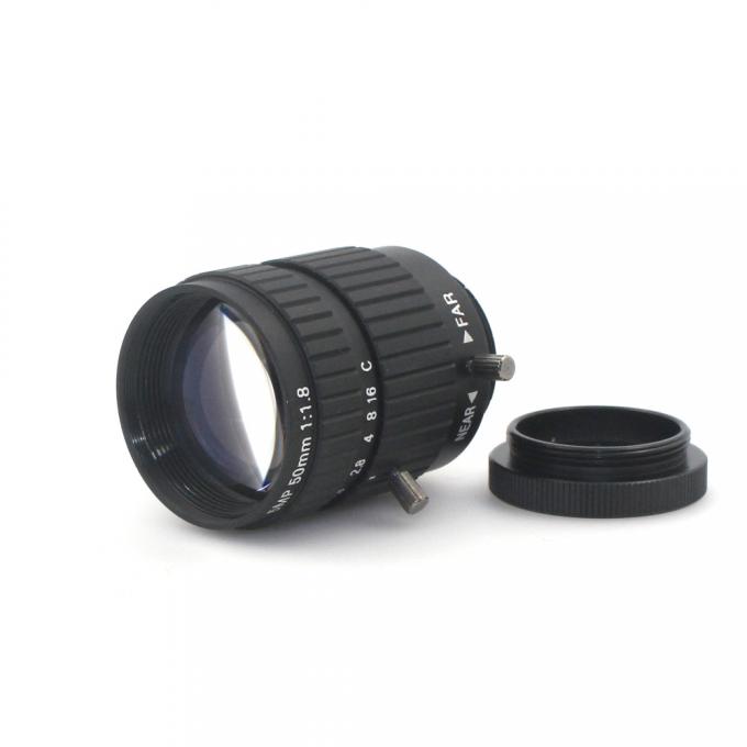 CS de foyer fixe de 5MP 50mm, bâti de C pour l'objectif de caméra de télévision en circuit fermé pour la caméra industrielle de microscope de télévision en circuit fermé
