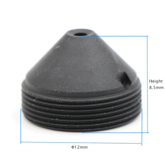 Degrés grand-angulaire MTV M12 X de MegaPixel de la lentille 2,0 de la caméra 2.1mm de télévision en circuit fermé 125 0,5 lentilles de trou d'épingle de bâti pour la caméra de sécurité de télévision en circuit fermé