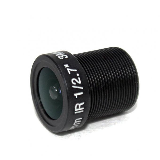 lentille de panneau de télévision en circuit fermé de lentille de la lentille HD 3MP de 3.6mm pour la caméra d'IP de degré de sécurité de la télévision en circuit fermé HD