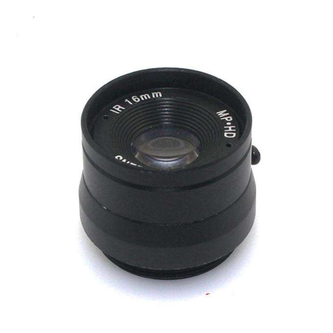 Utilisation fixe méga de lentille de télévision en circuit fermé de la lentille 16mm du bâti IR de CS de surveillance de sécurité de pixels pour la caméra de télévision en circuit fermé