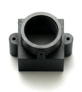 Support de lentille de bâti du plastique M12 d'espacement de trou du support 20mm de lentille de S-bâti pour la distance de trou du capteur 20mm du CCD CMOS