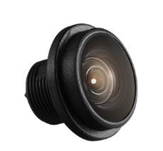 Lentille φ5.2 1.3mm de bâti de véhicule 1/4 lentille rétroviseuse à l'avant du véhicule M8 de degré TTL 13.39mm de la taille DFOV 125