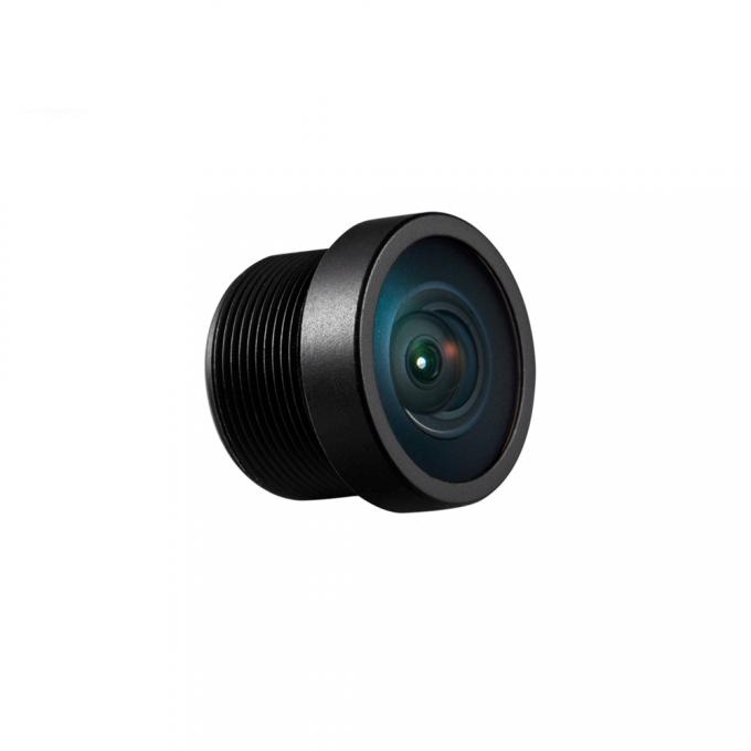 Lentille φ4.7 1.1mm de bâti de véhicule 1/4 lentille rétroviseuse à l'avant du véhicule M8 de degré TTL 12.86mm de la taille DFOV 170