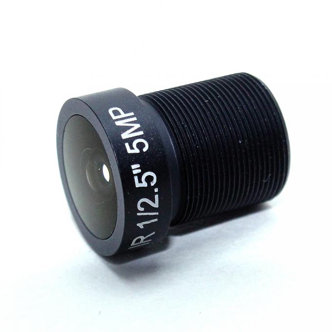 la lentille de caméra de sécurité de l'objectif de caméra de télévision en circuit fermé de 5.0Megpixel M12 MTV 2.8mm 5MP HD IR HD a fixé l'iris