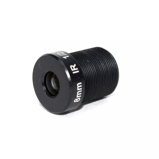 bâti F2.0 de l'objectif de caméra de panneau de la télévision en circuit fermé IR de la lentille 5MP de 8mm M12 pour la caméra d'IP de sécurité
