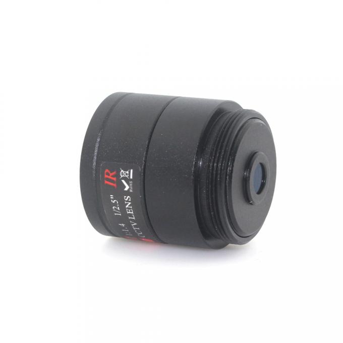 objectif de caméra de télévision en circuit fermé de la lentille HD d'ouverture du bâti F1.4 du CS 3MP de 4mm pour la caméra d'IP de télévision en circuit fermé de degré de sécurité de CCD de jour/nuit