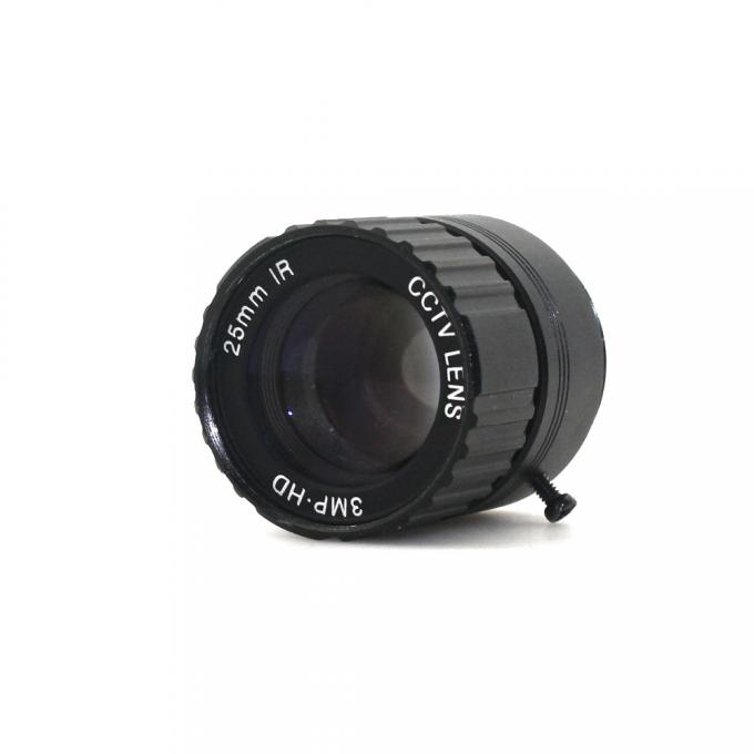 lentille de caméra de sécurité du degré IR de la lentille 14 du CS 3MP de 25mm pour des caméras d'IP AHD HDCVI IDS de HD