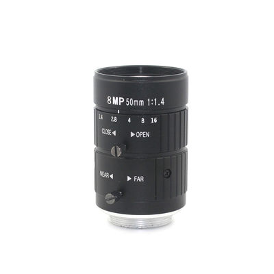 Manuel F1.4 SA lentille 4K de vision par ordinateur de circulation routière pour la caméra de corps de boîte de 5MP 6MP 8 Megapixel HD