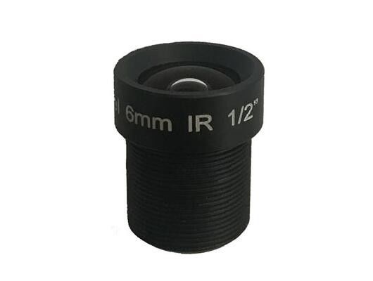 6mm s-bâti F2 du format F2.0 3mp 6.0mm m12 m12x0.5p d'image de 1/2 le » ont fixé la lentille de panneau de télévision en circuit fermé de megapixel