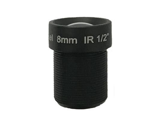 lentille de conseil de 8.0mm F2.0 3MP m12 pour le capteur de ″ de 1/2